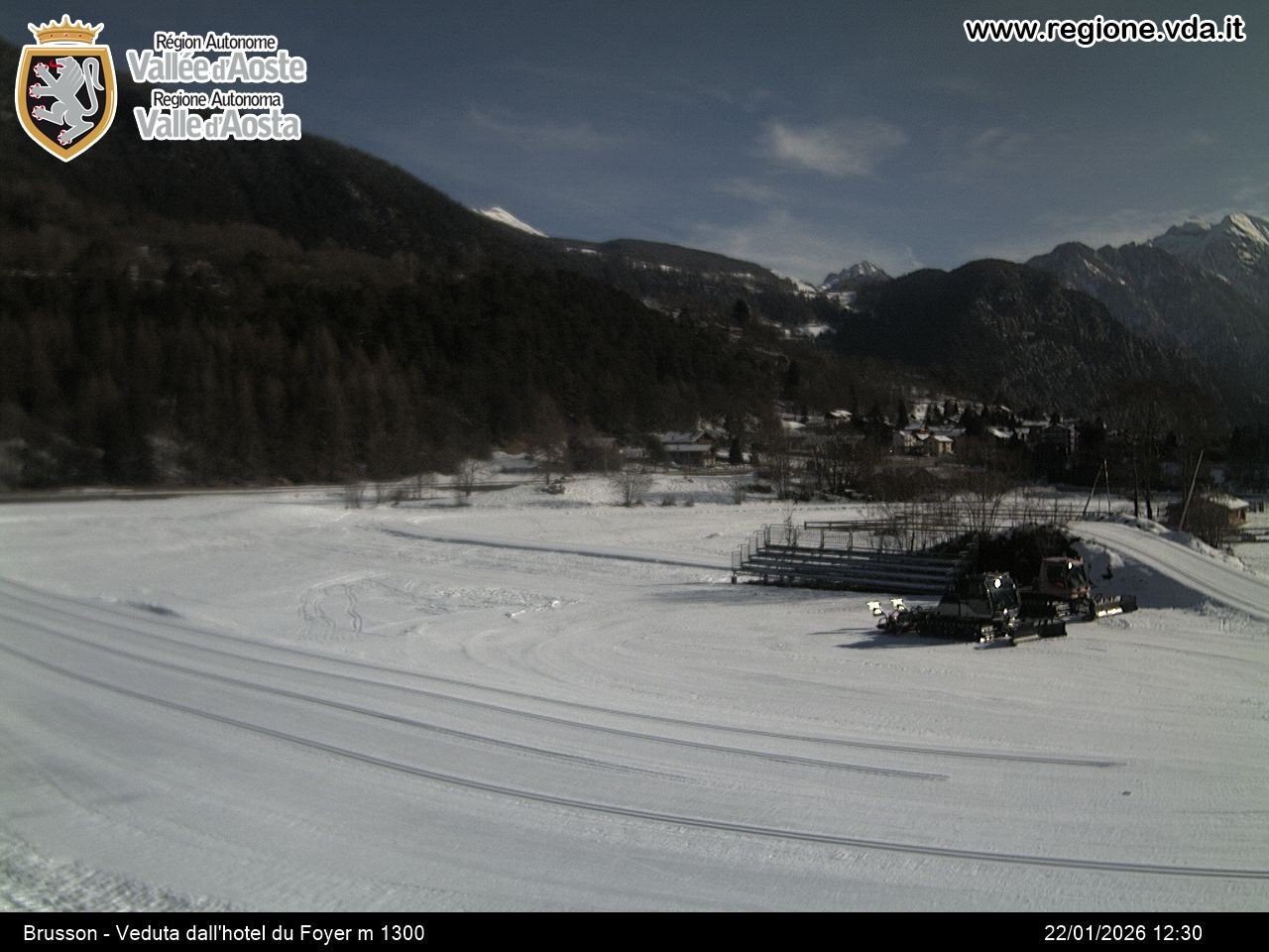 Archiv Foto Webcam Brusson (Aostatal)