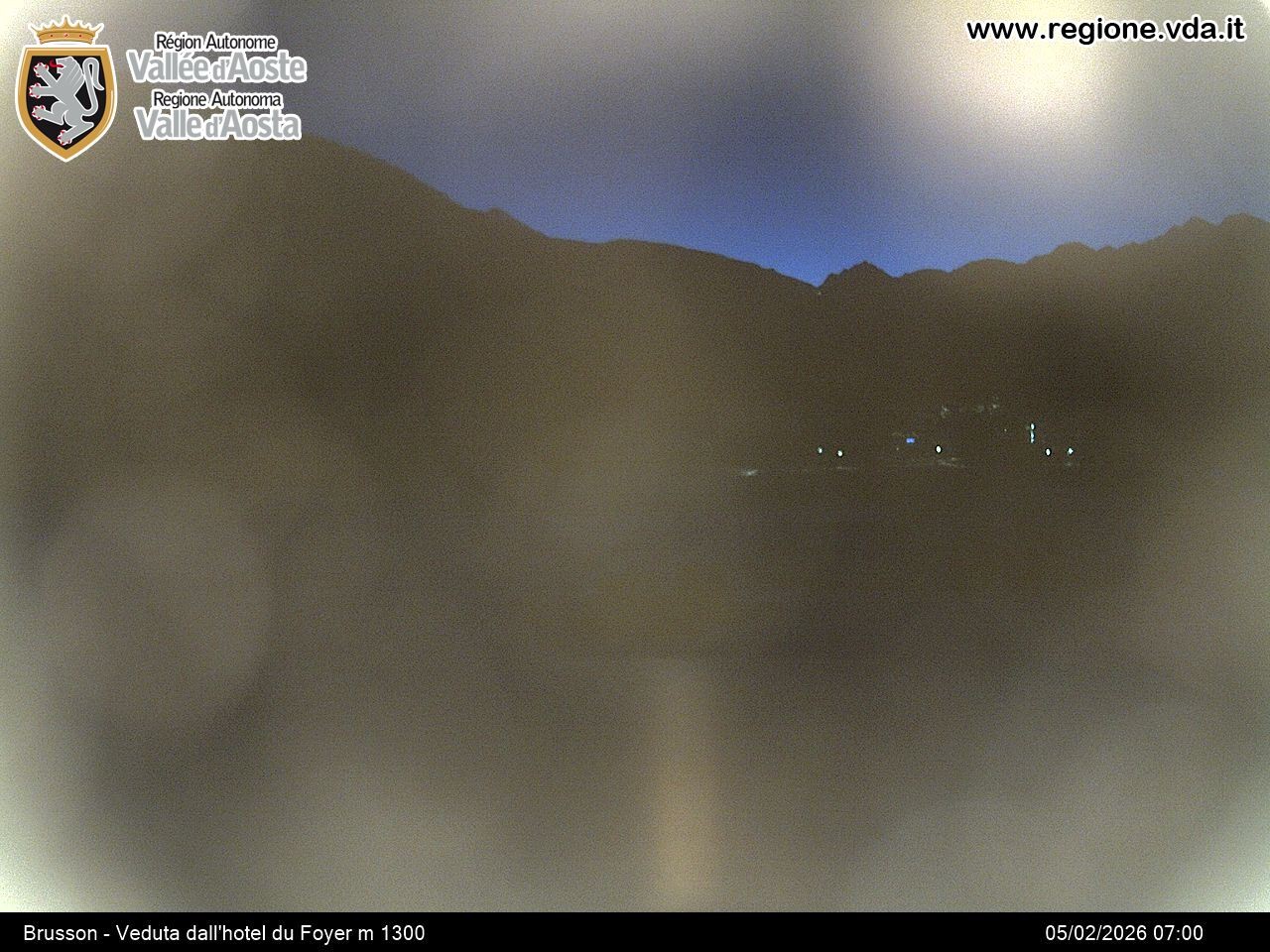 Archiv Foto Webcam Brusson (Aostatal)