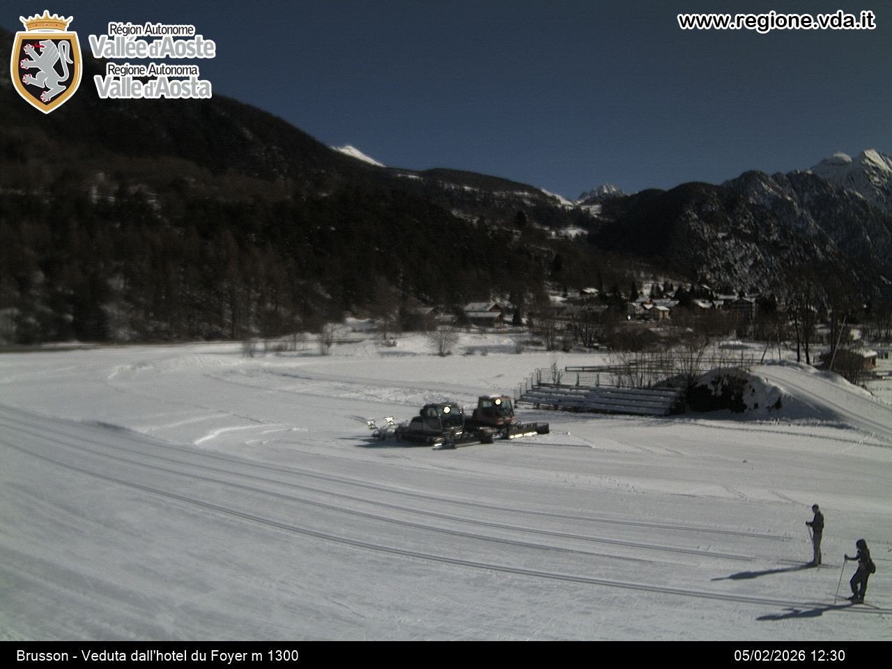 Archiv Foto Webcam Brusson (Aostatal)