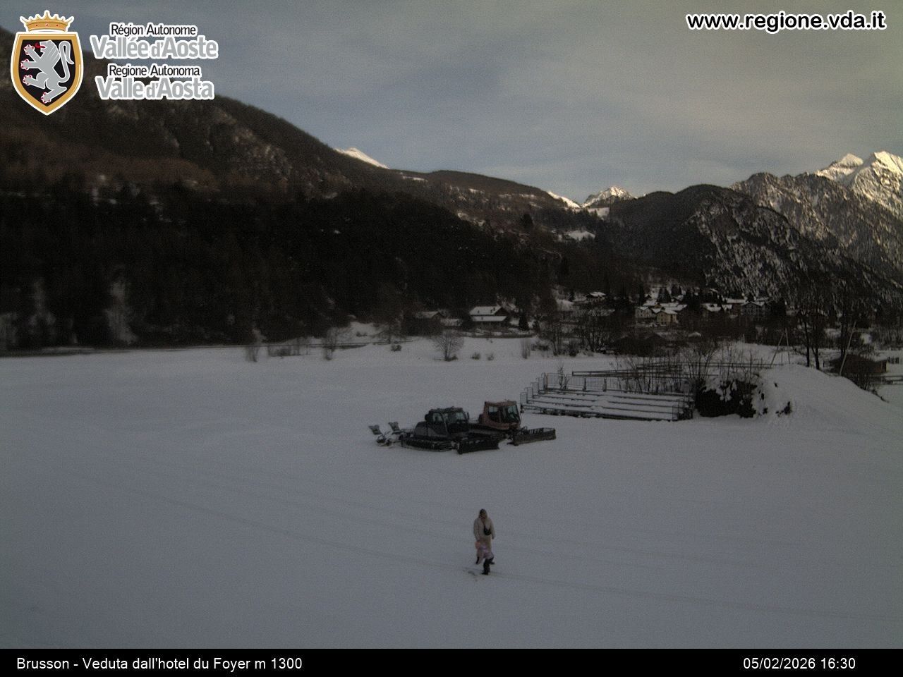 Archiv Foto Webcam Brusson (Aostatal)