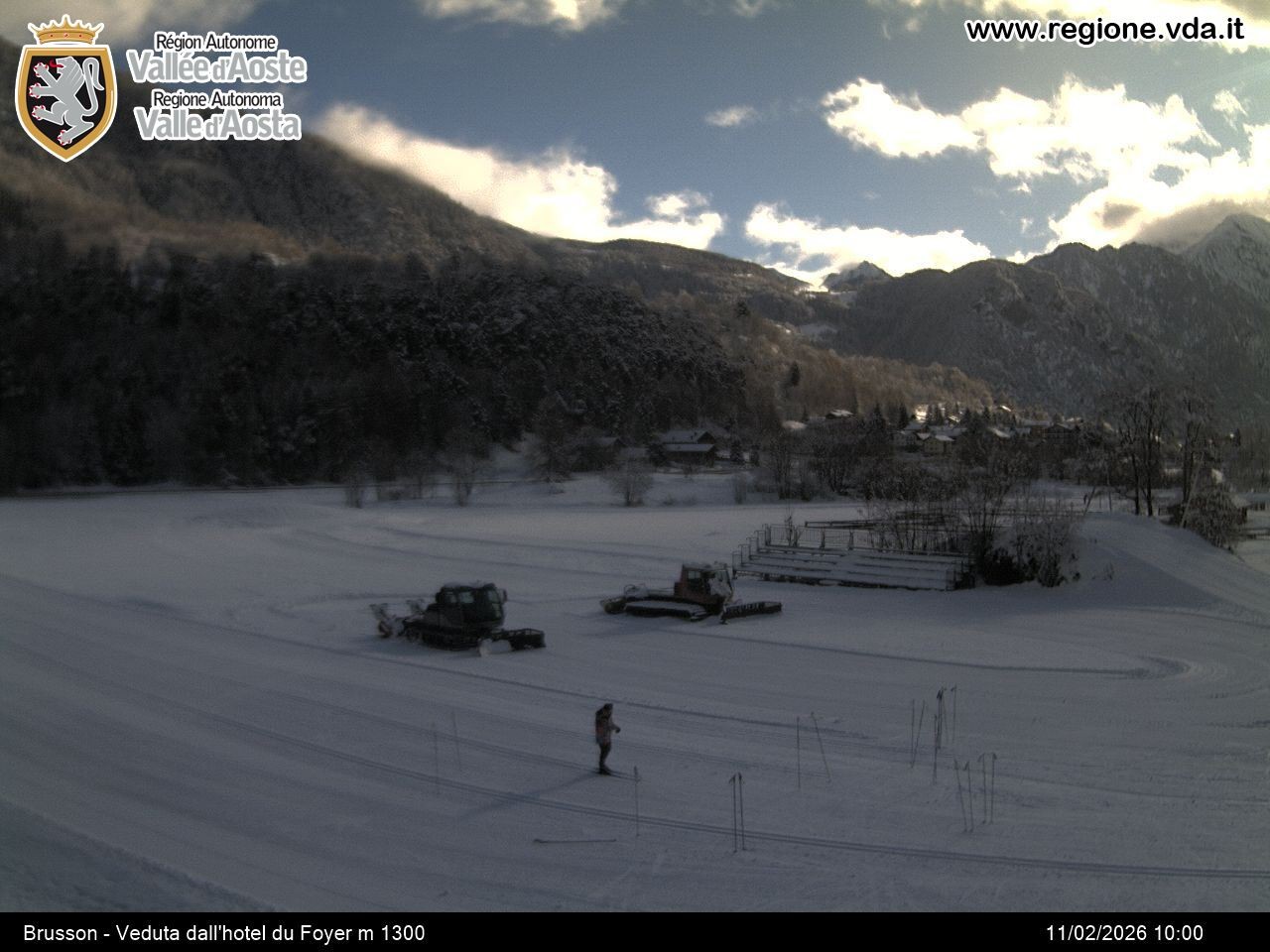 Archiv Foto Webcam Brusson (Aostatal)