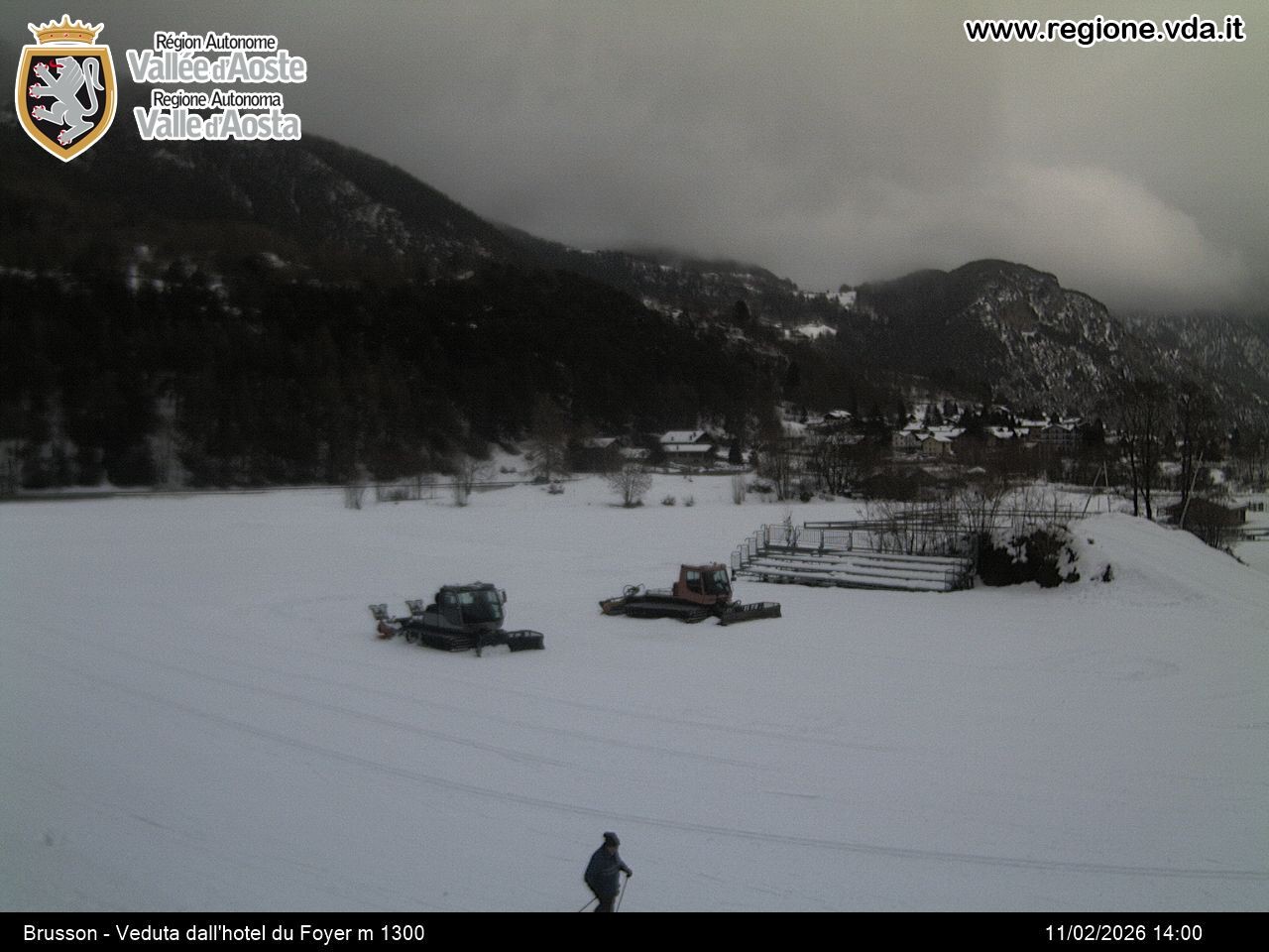 Archiv Foto Webcam Brusson (Aostatal)