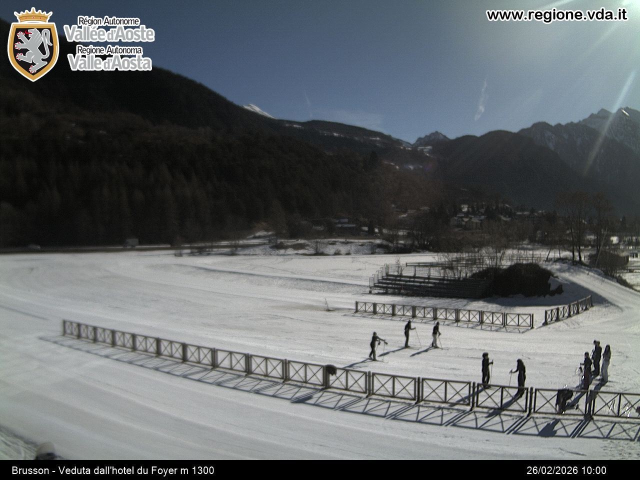 Archived image Webcam Brusson (Valley Aosta)