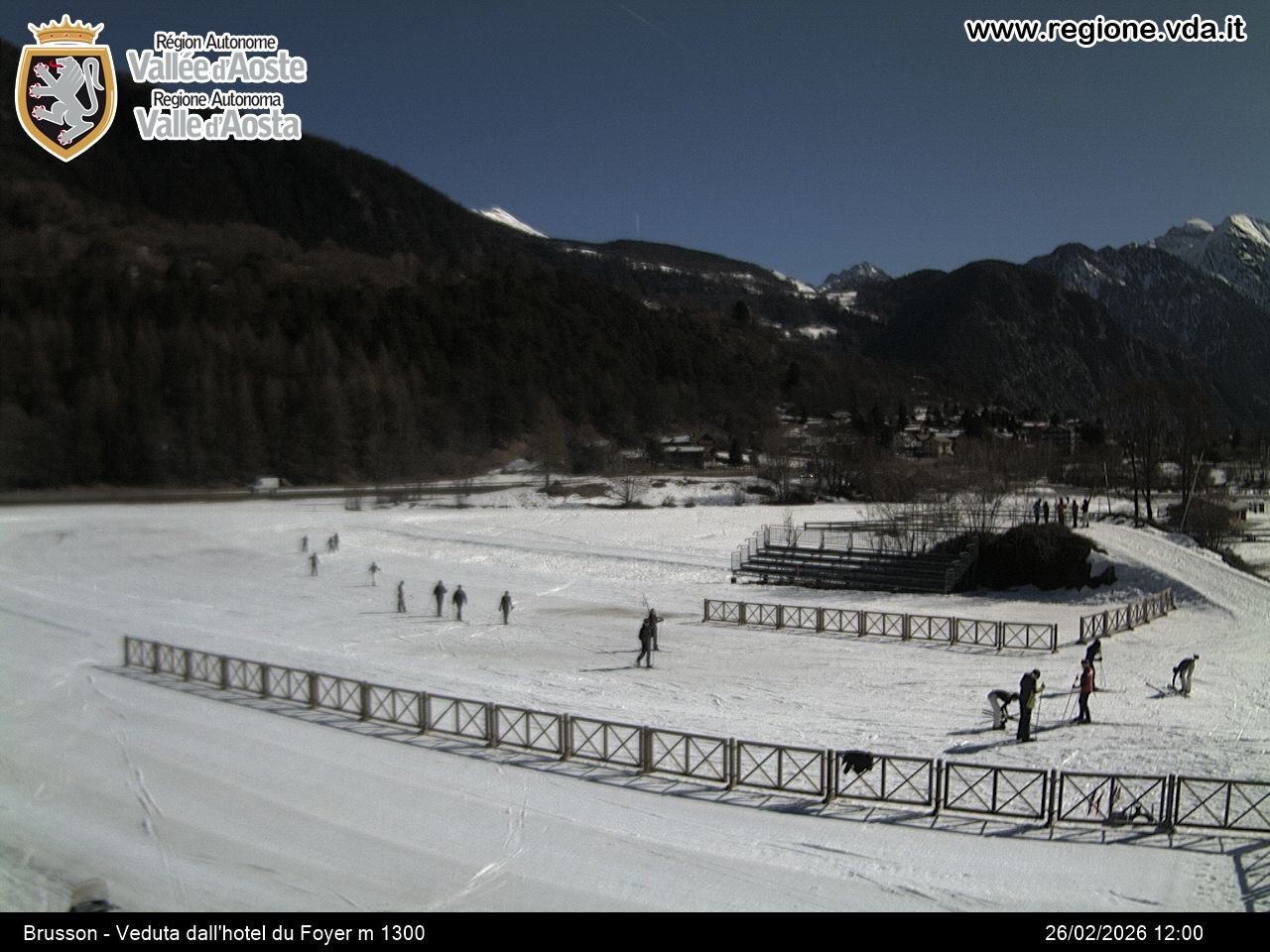 Archived image Webcam Brusson (Valley Aosta)