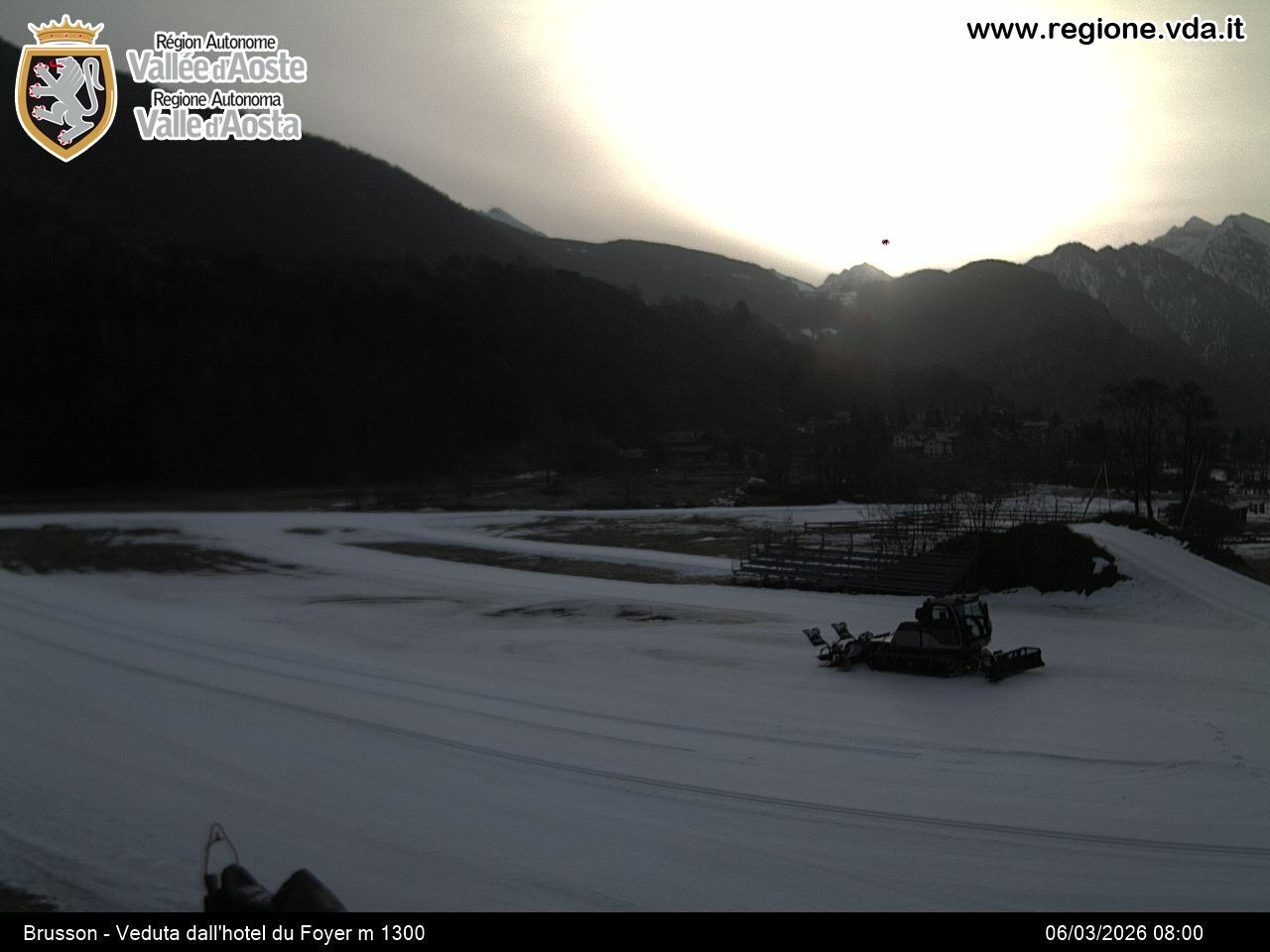 Archiv Foto Webcam Brusson (Aostatal)