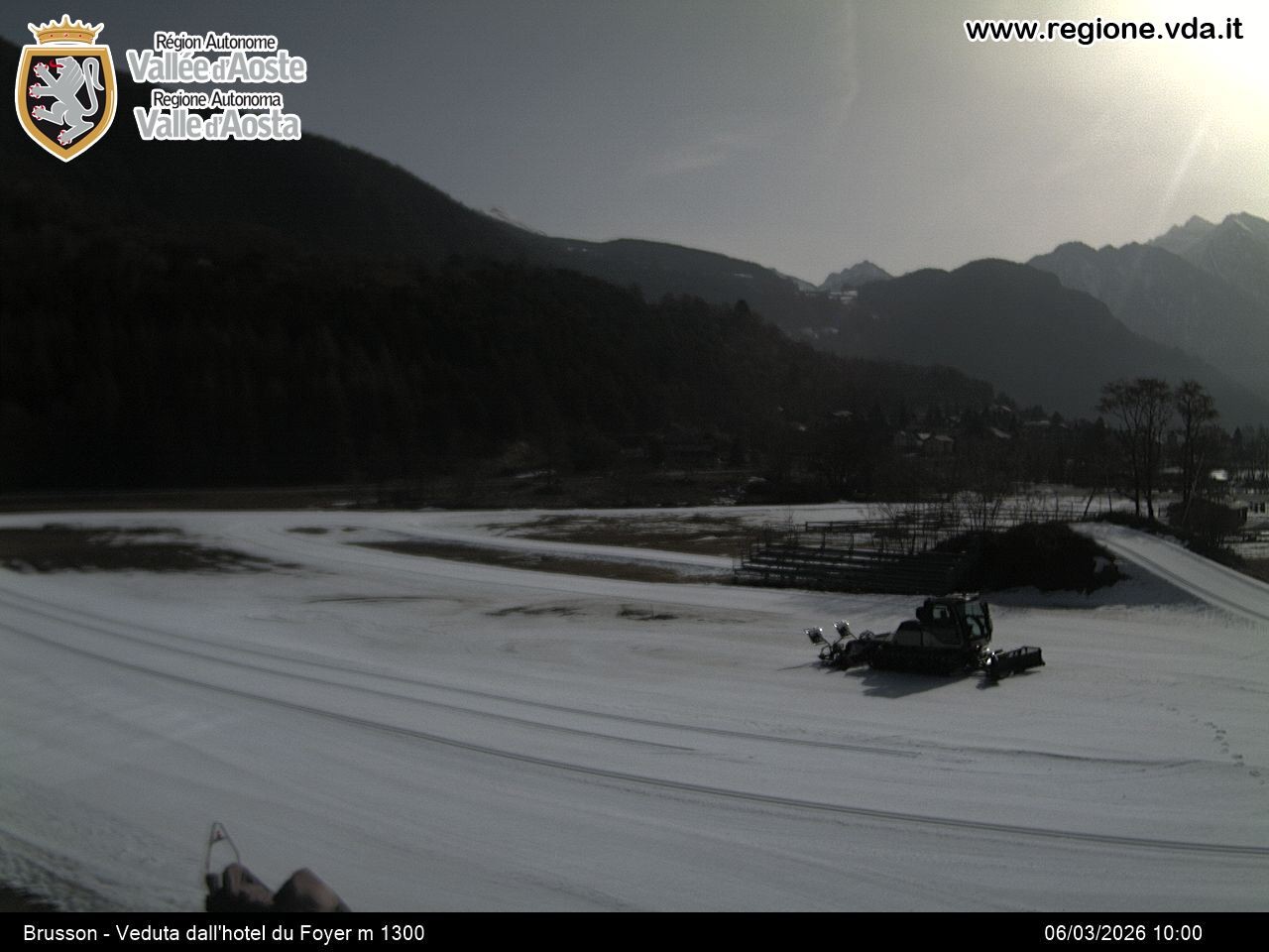 Archiv Foto Webcam Brusson (Aostatal)