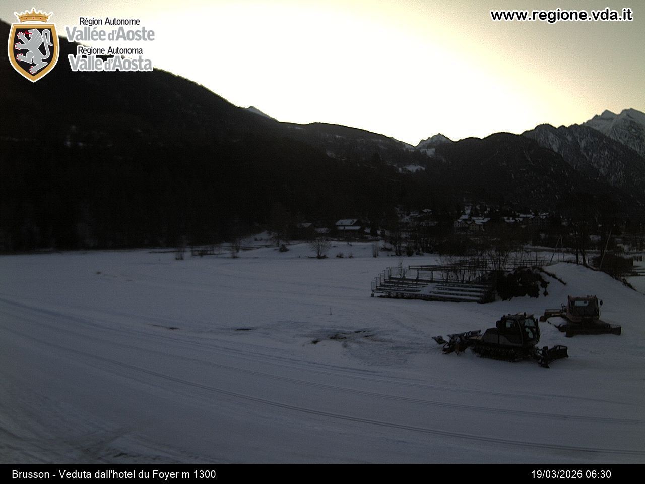 Archiv Foto Webcam Brusson (Aostatal)