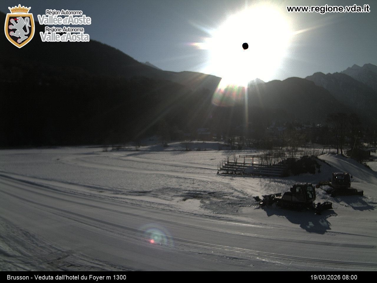 Archiv Foto Webcam Brusson (Aostatal)