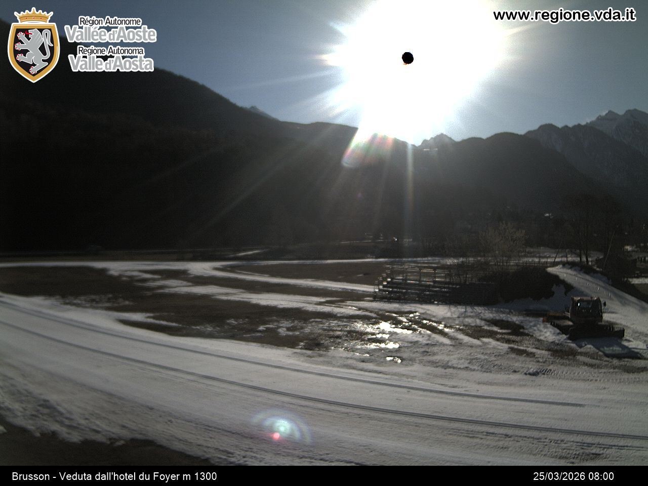 Archived image Webcam Brusson (Valley Aosta)