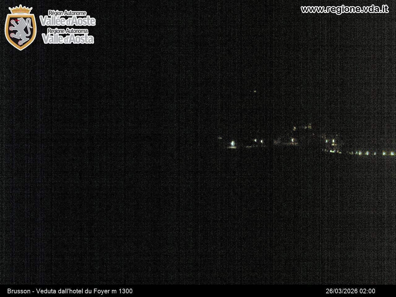 Archiv Foto Webcam Brusson (Aostatal)