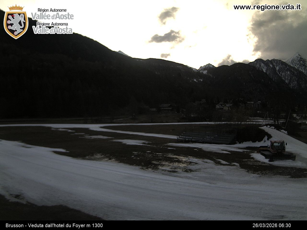 Archiv Foto Webcam Brusson (Aostatal)