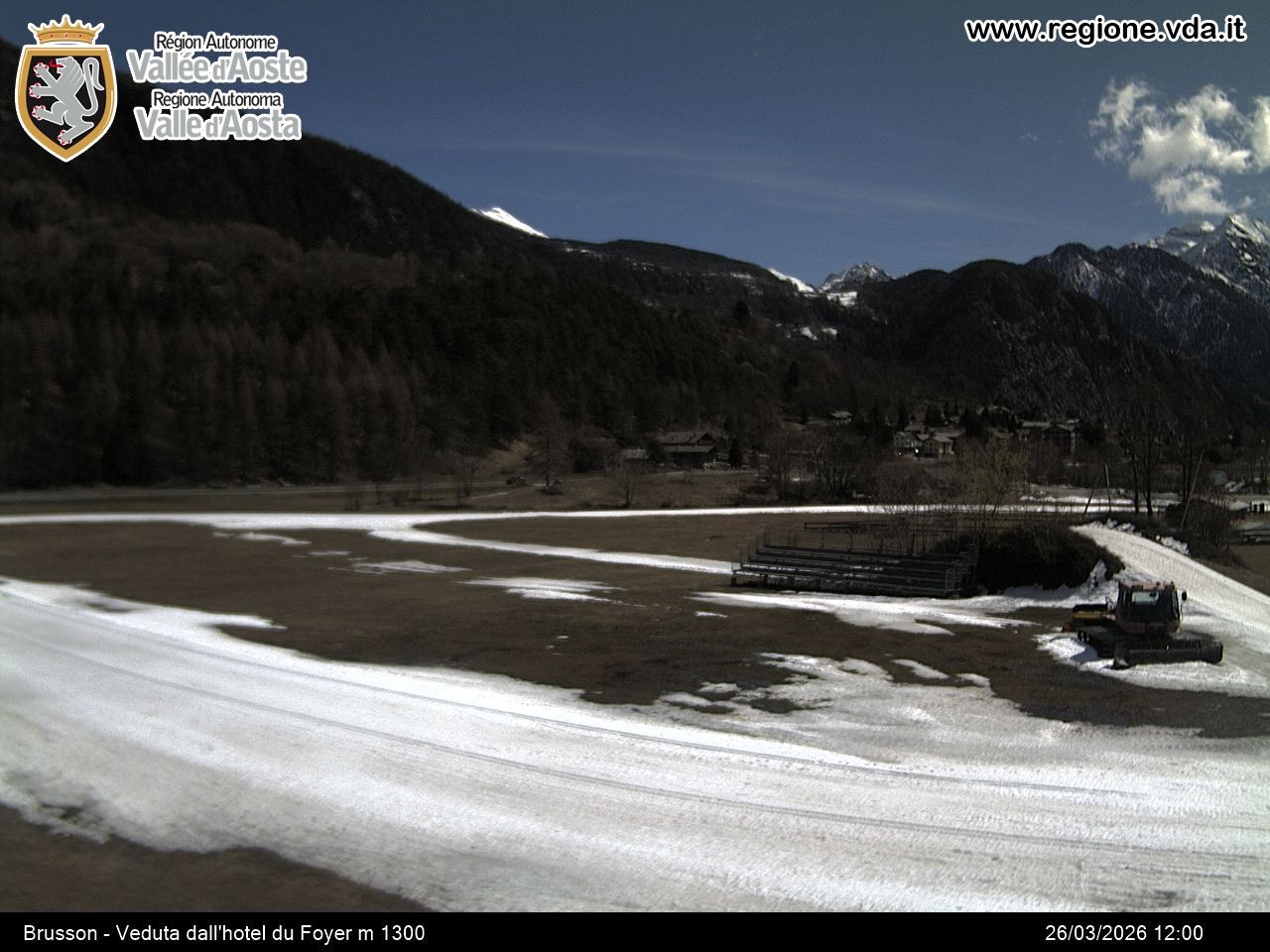 Archiv Foto Webcam Brusson (Aostatal)