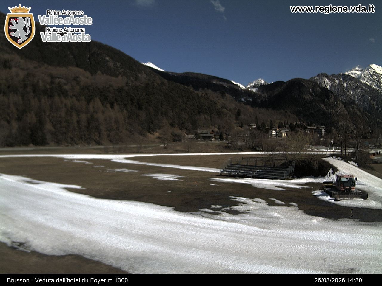 Archiv Foto Webcam Brusson (Aostatal)