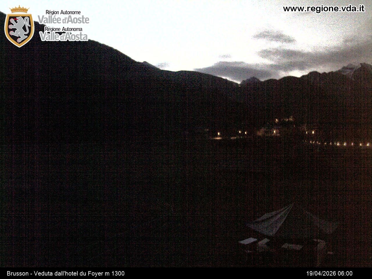 Archiv Foto Webcam Brusson (Aostatal)