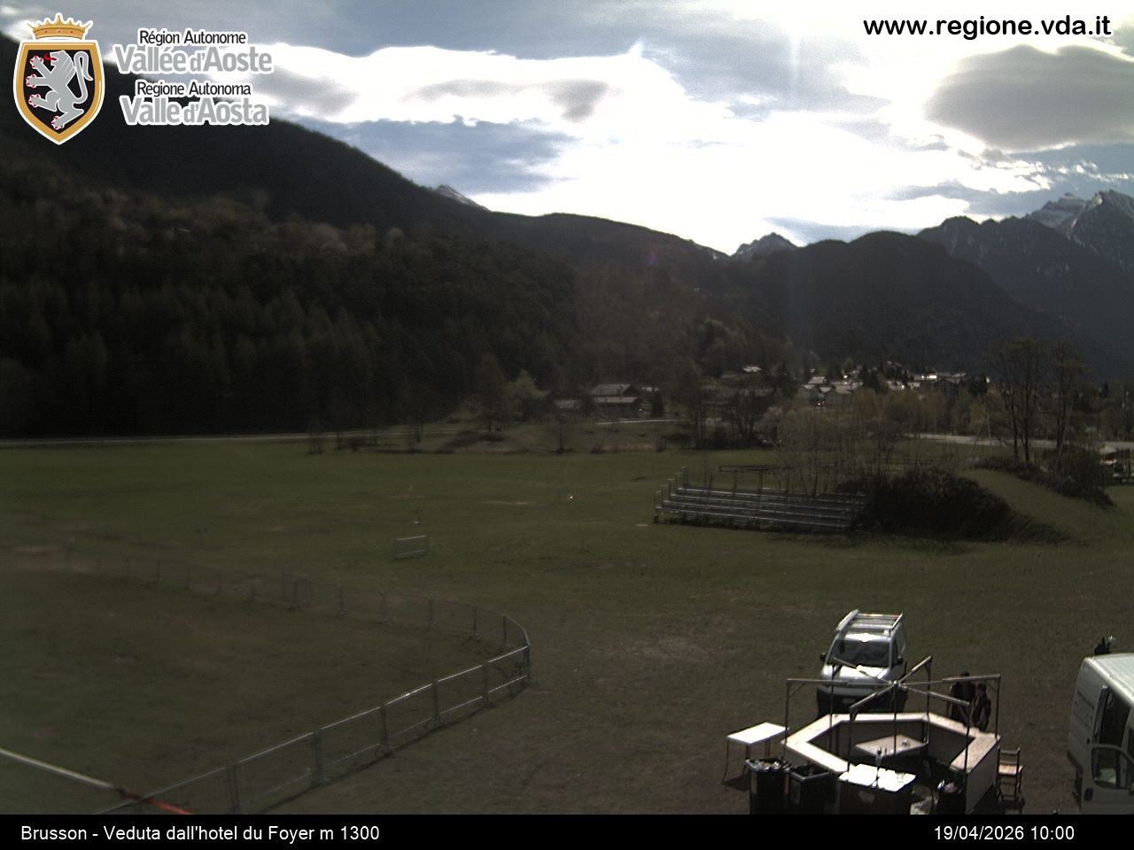 Archiv Foto Webcam Brusson (Aostatal)