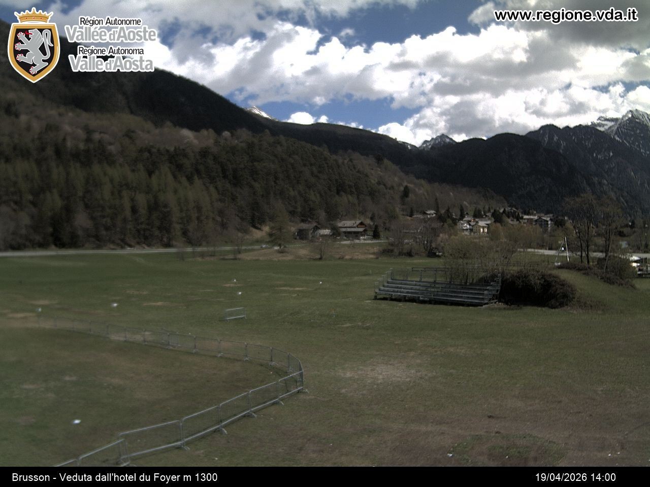 Archiv Foto Webcam Brusson (Aostatal)
