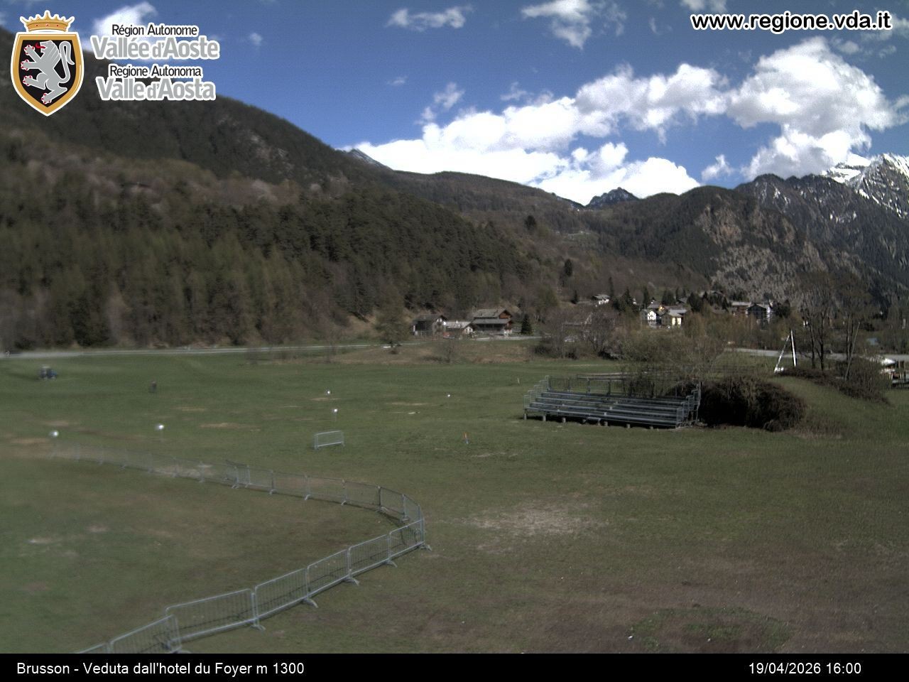 Archiv Foto Webcam Brusson (Aostatal)