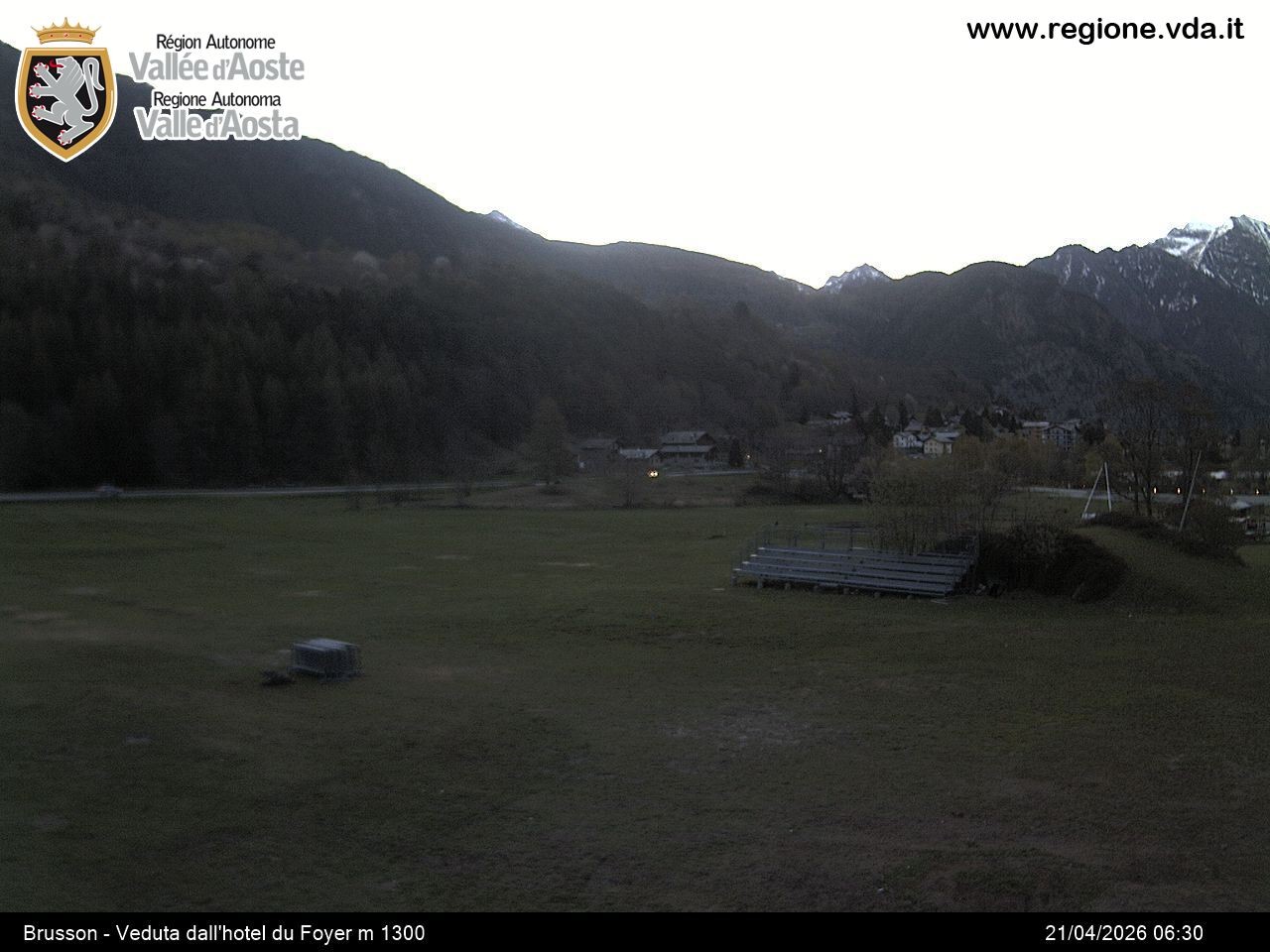 Archived image Webcam Brusson (Valley Aosta)