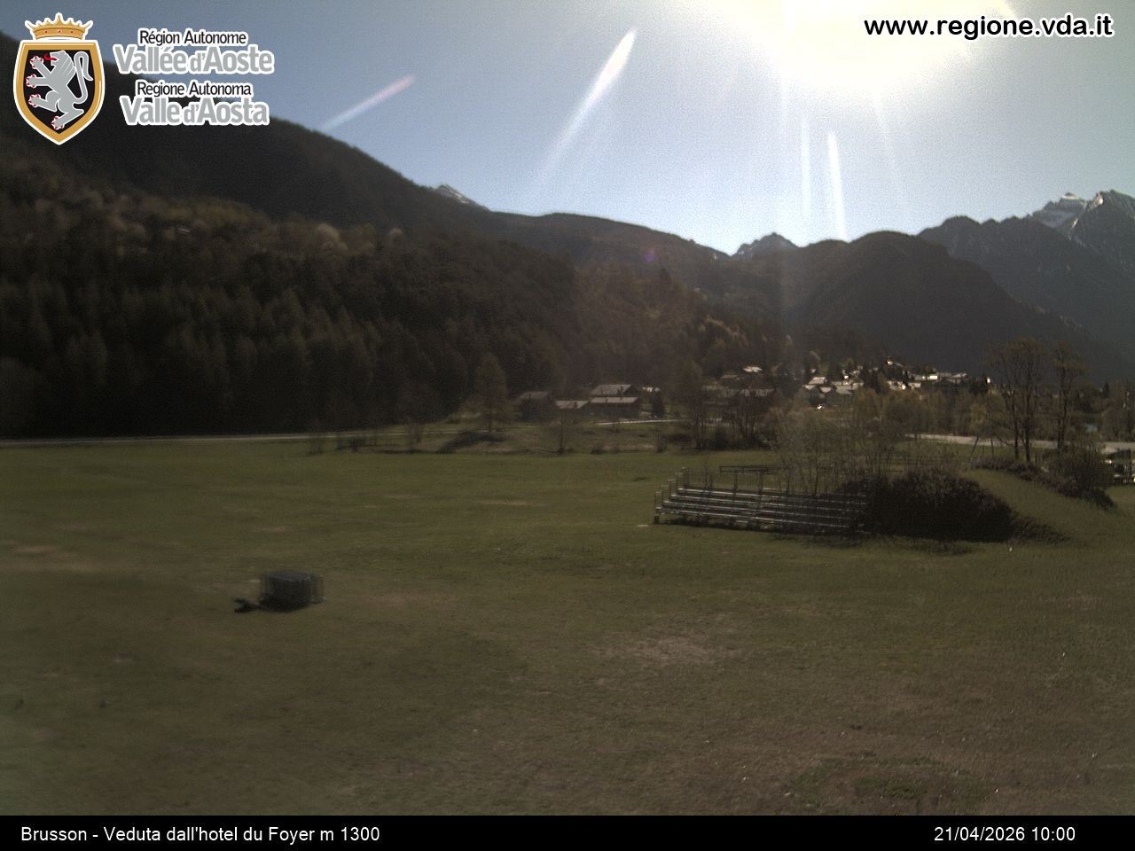 Archiv Foto Webcam Brusson (Aostatal)