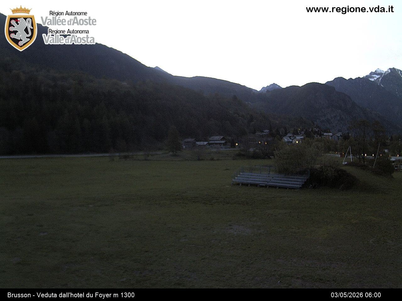 Archiv Foto Webcam Brusson (Aostatal)