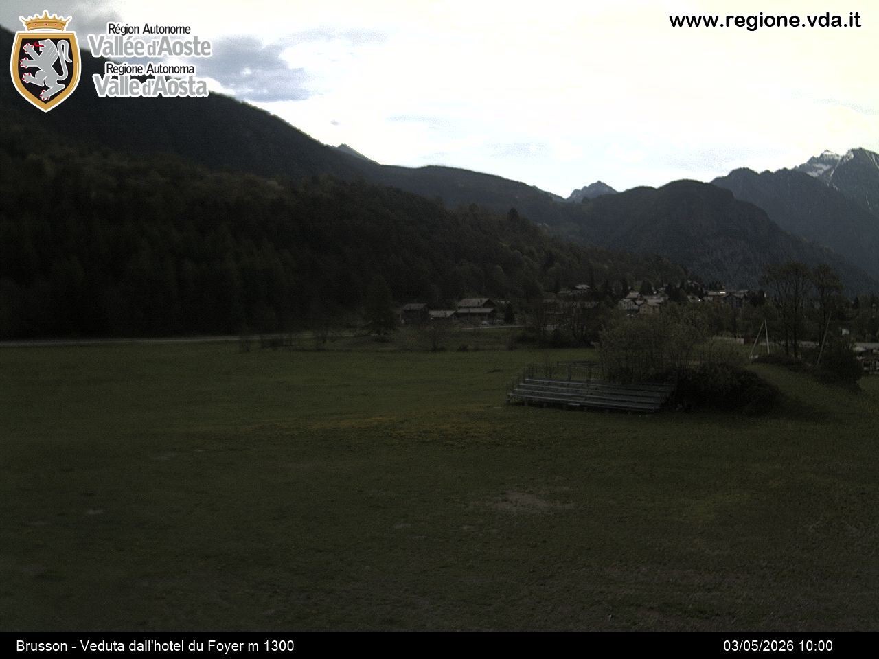 Archiv Foto Webcam Brusson (Aostatal)