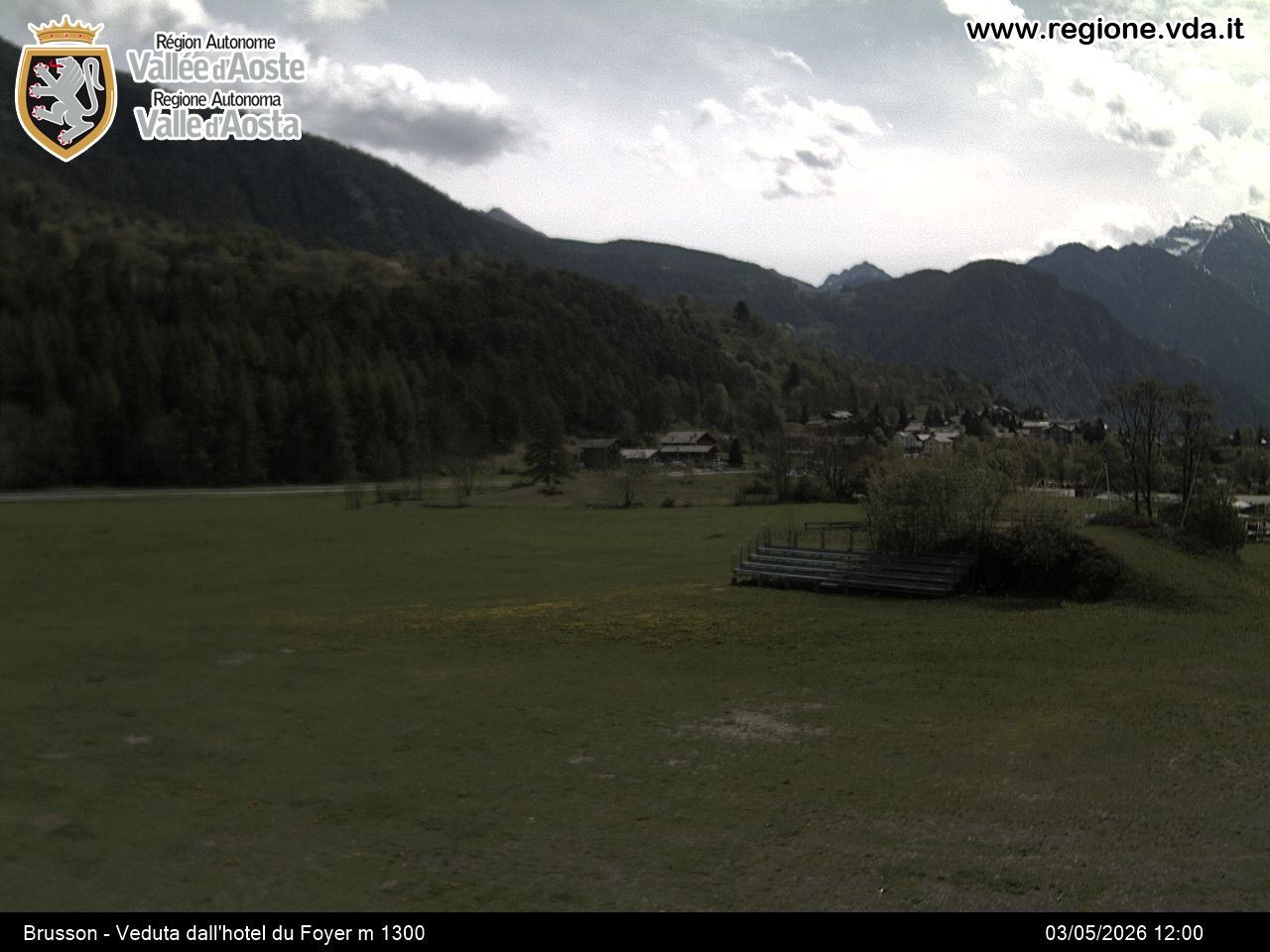 Archiv Foto Webcam Brusson (Aostatal)