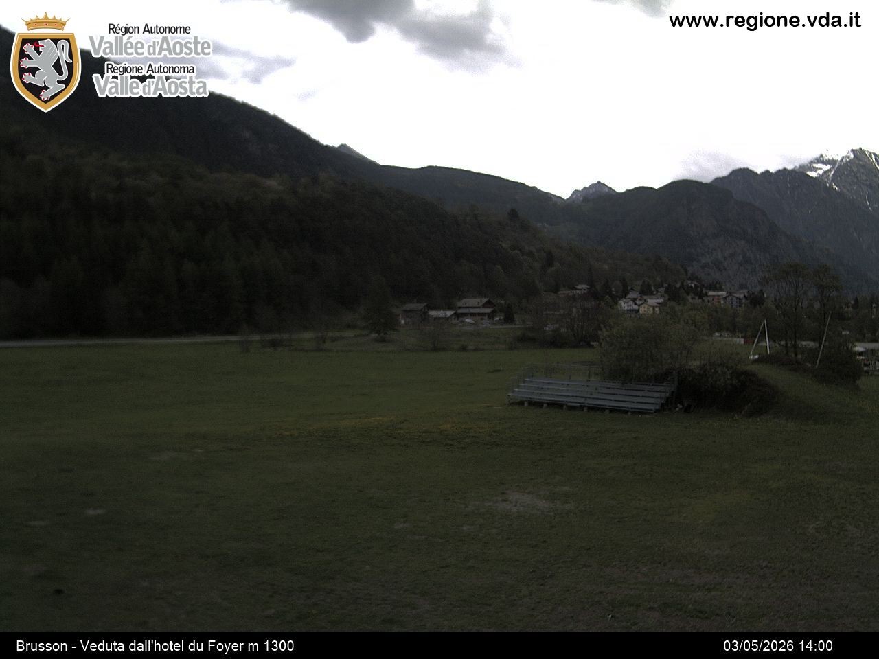 Archiv Foto Webcam Brusson (Aostatal)