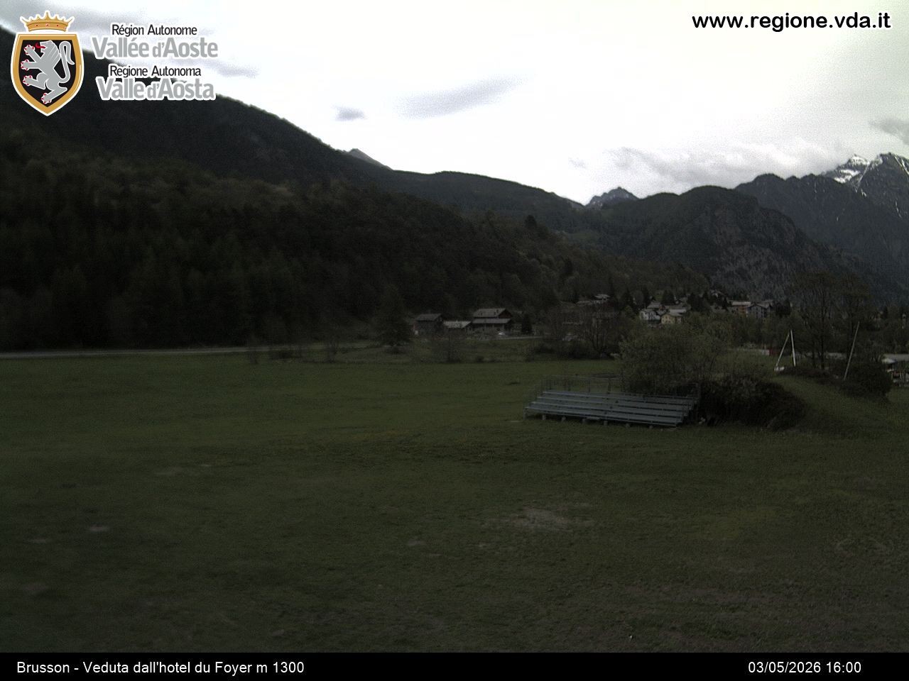 Archiv Foto Webcam Brusson (Aostatal)