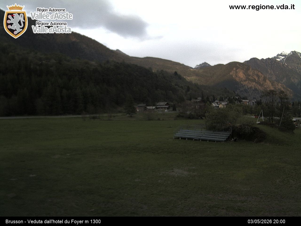 Archiv Foto Webcam Brusson (Aostatal)