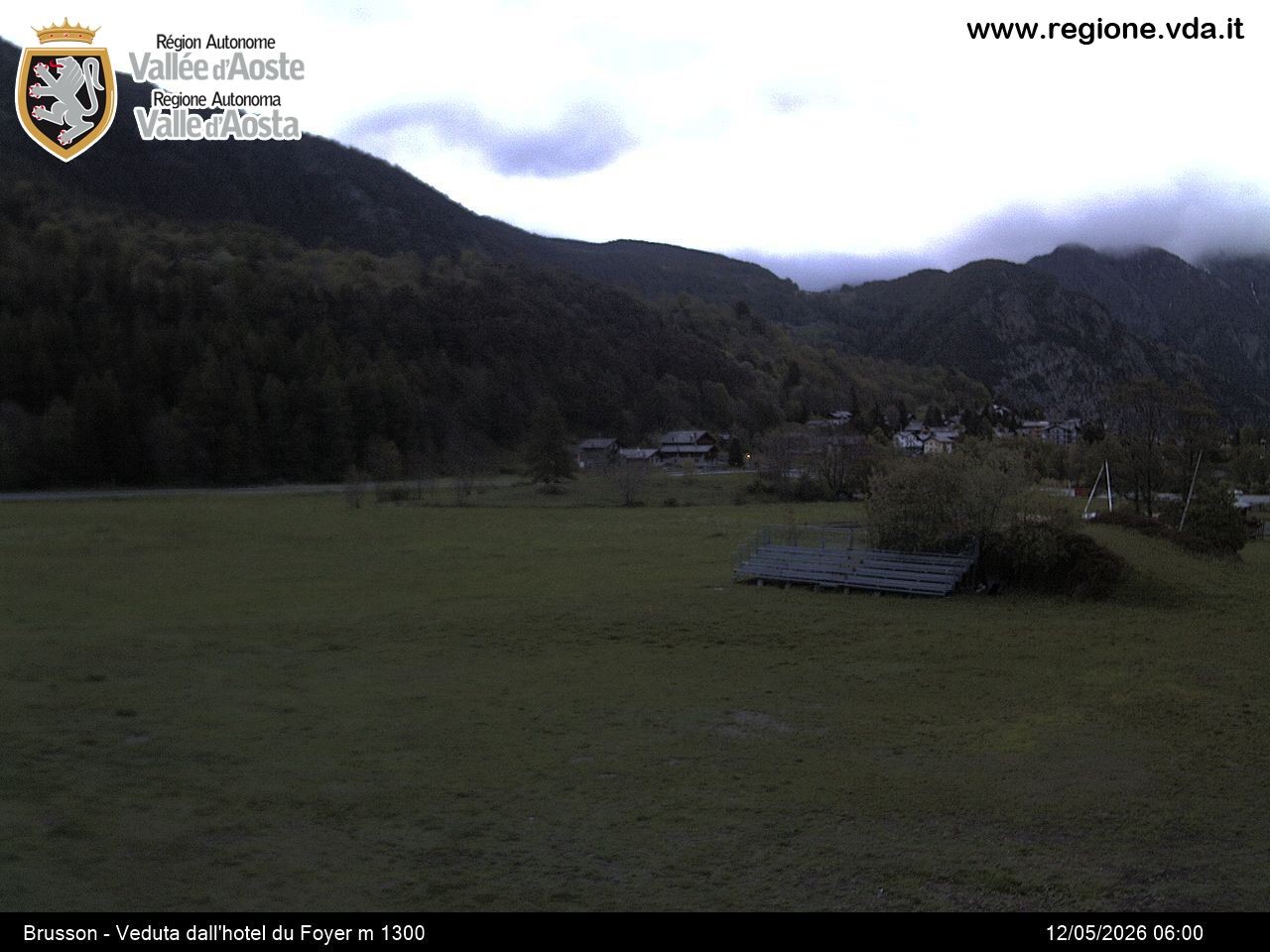 Archiv Foto Webcam Brusson (Aostatal)