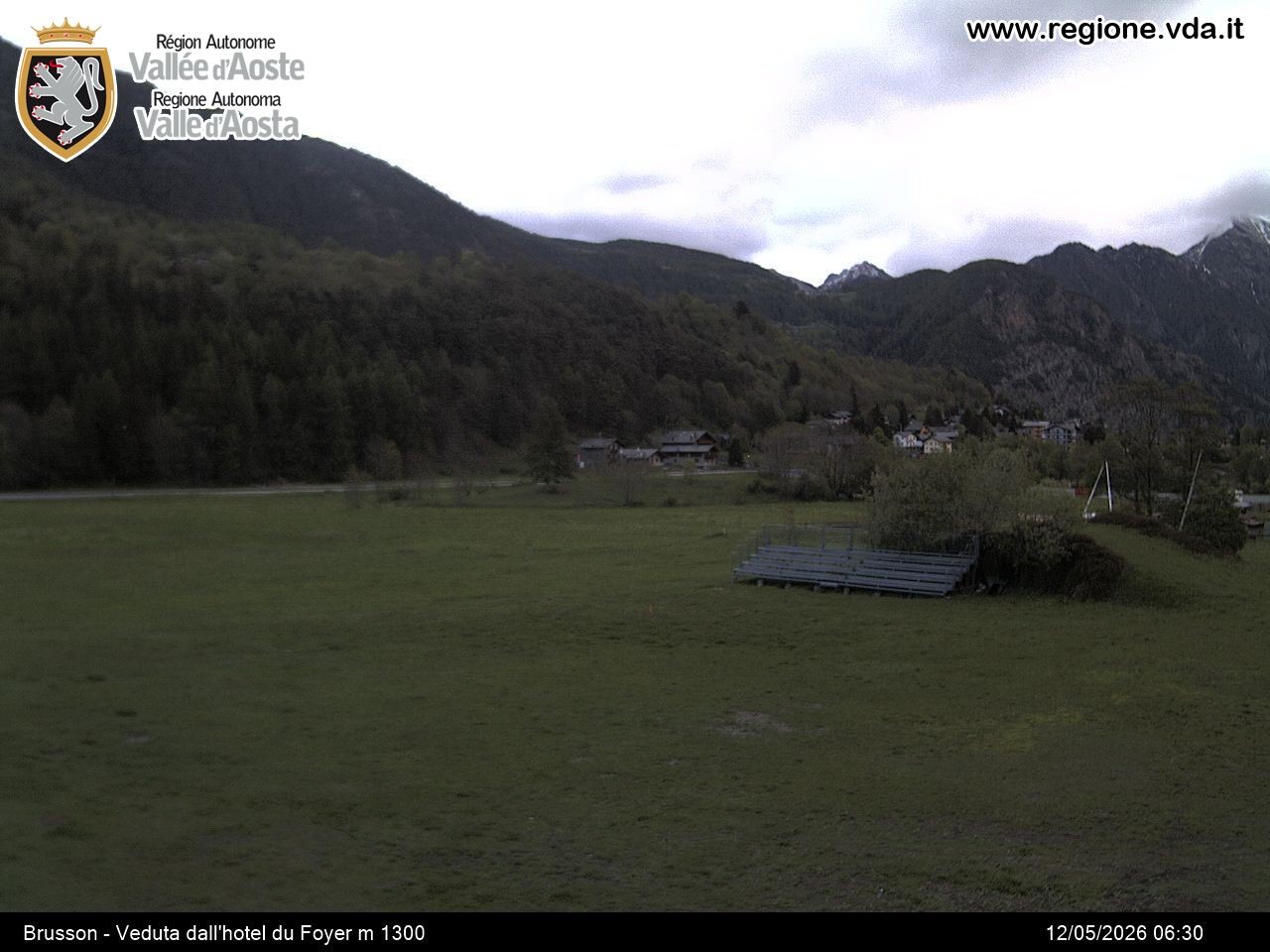 Archiv Foto Webcam Brusson (Aostatal)