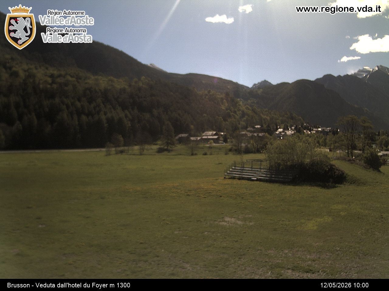 Archiv Foto Webcam Brusson (Aostatal)