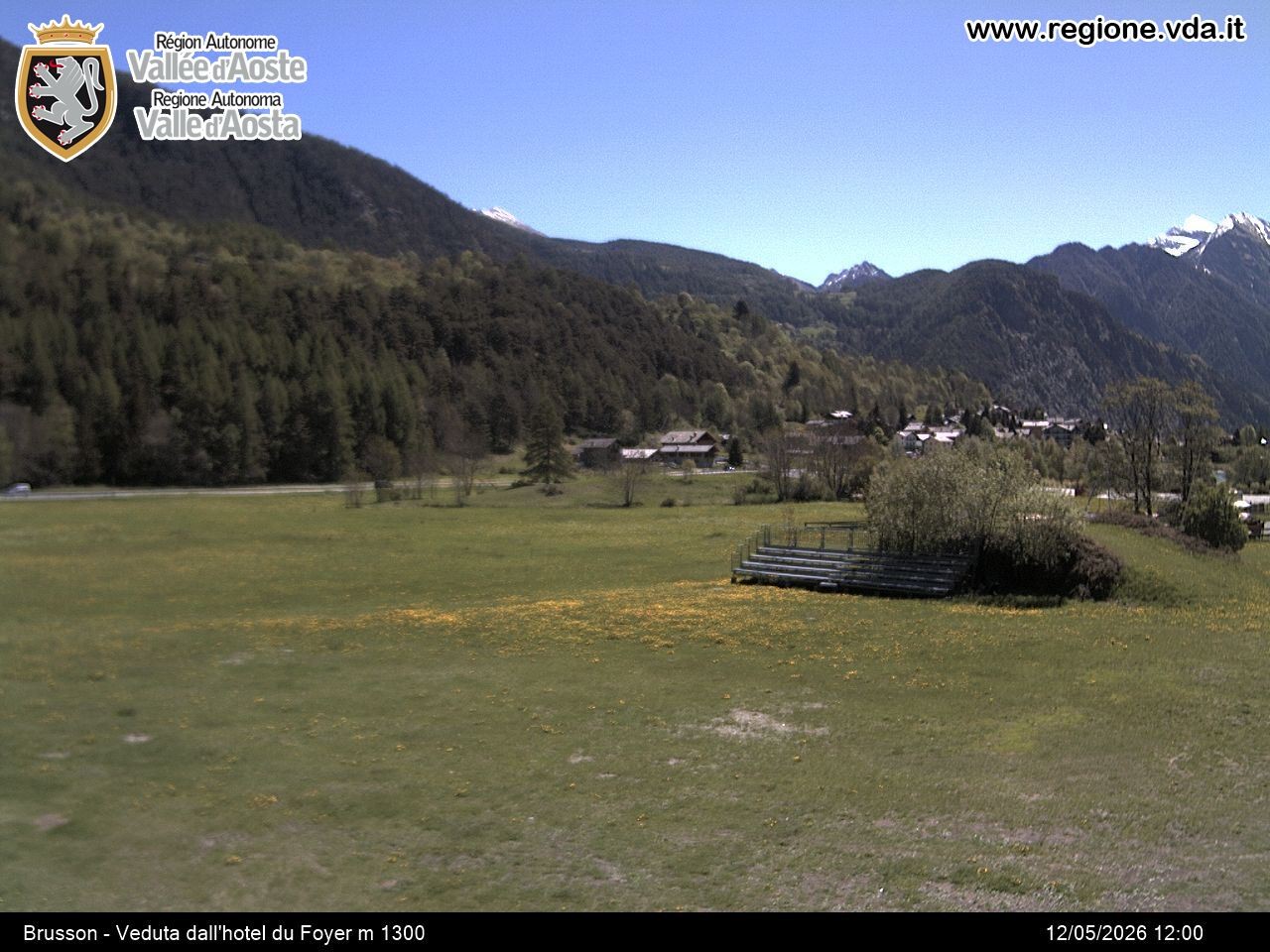 Archiv Foto Webcam Brusson (Aostatal)
