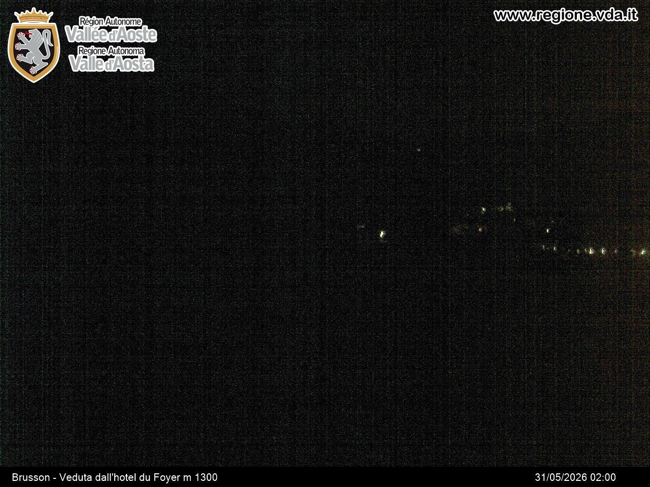 Archiv Foto Webcam Brusson (Aostatal)