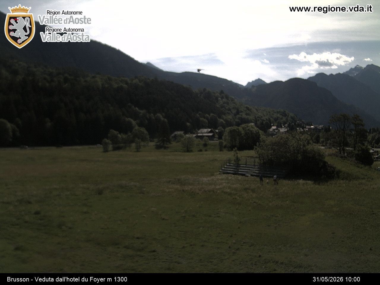 Archiv Foto Webcam Brusson (Aostatal)