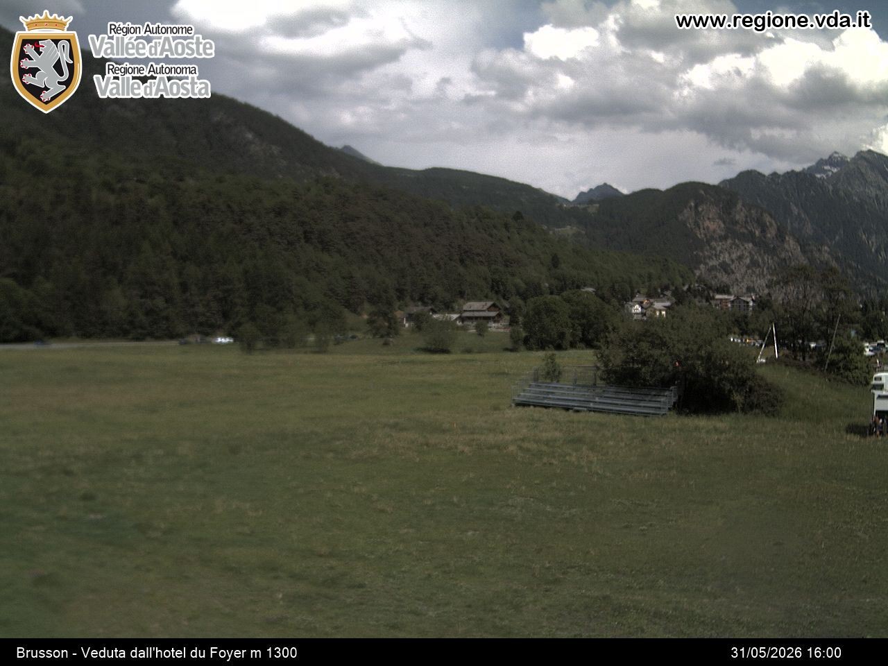 Archiv Foto Webcam Brusson (Aostatal)