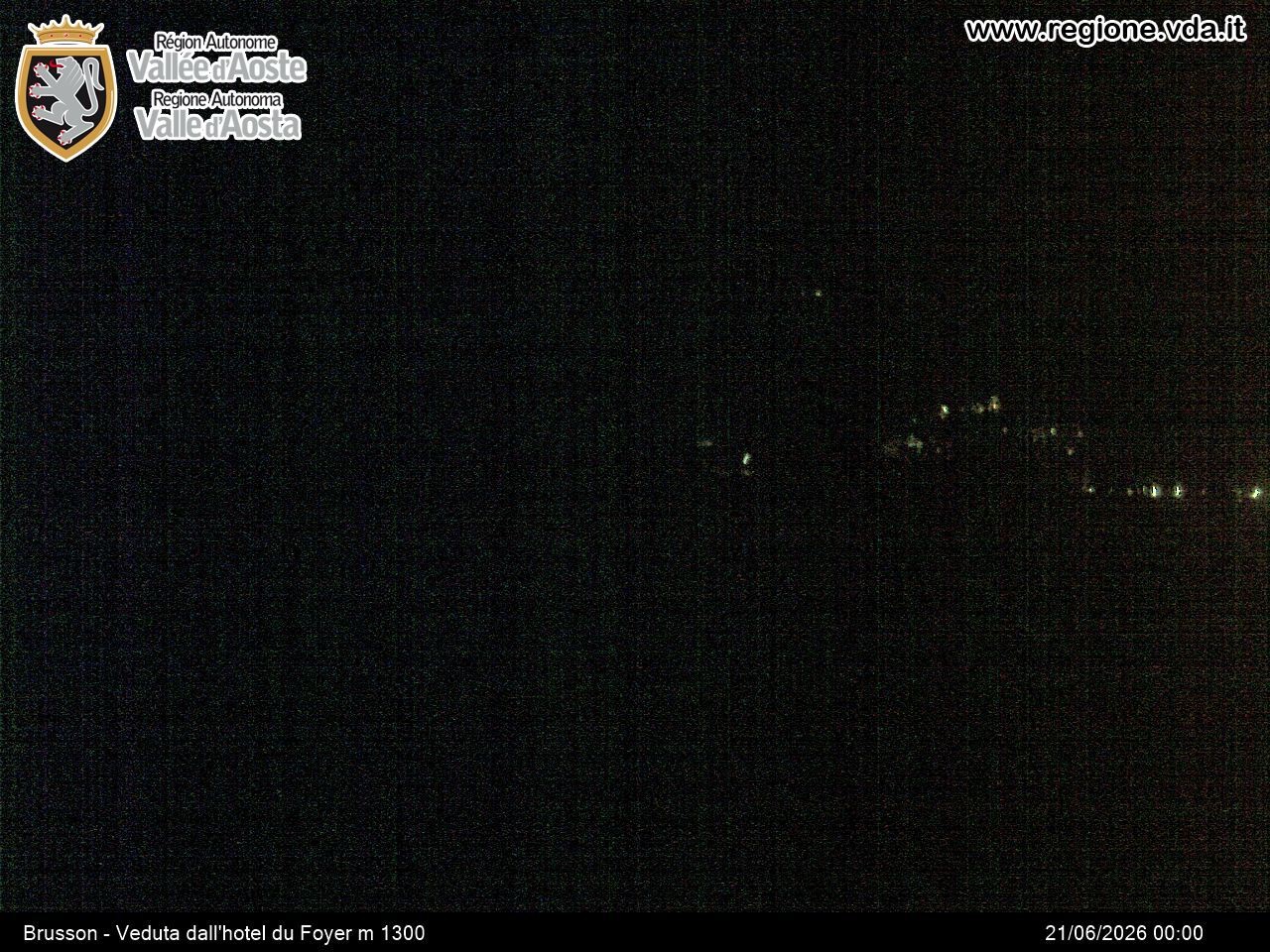 Archiv Foto Webcam Brusson (Aostatal)