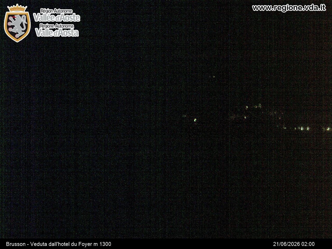 Archiv Foto Webcam Brusson (Aostatal)