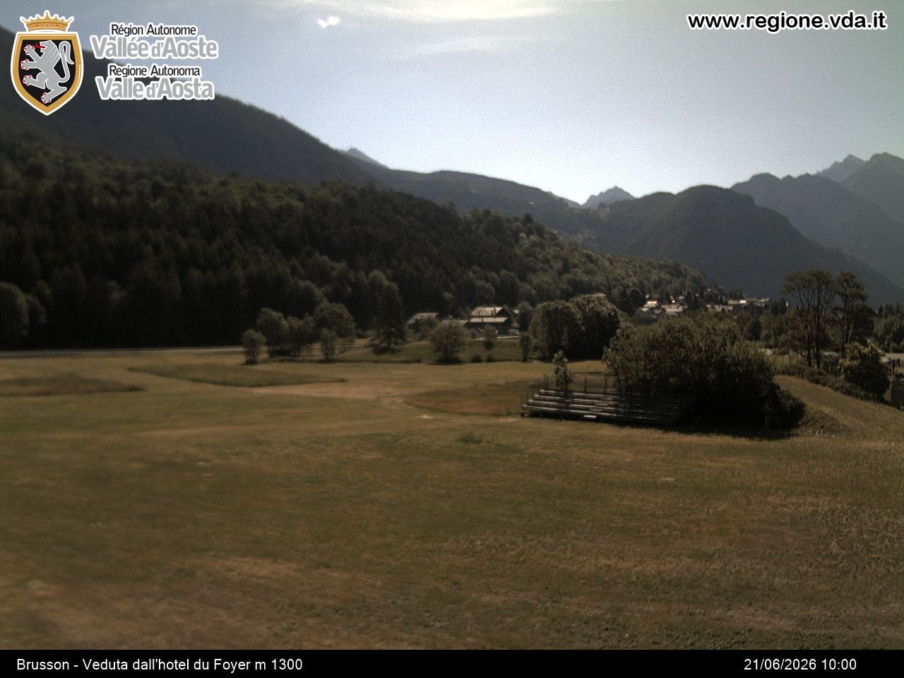 Archiv Foto Webcam Brusson (Aostatal)
