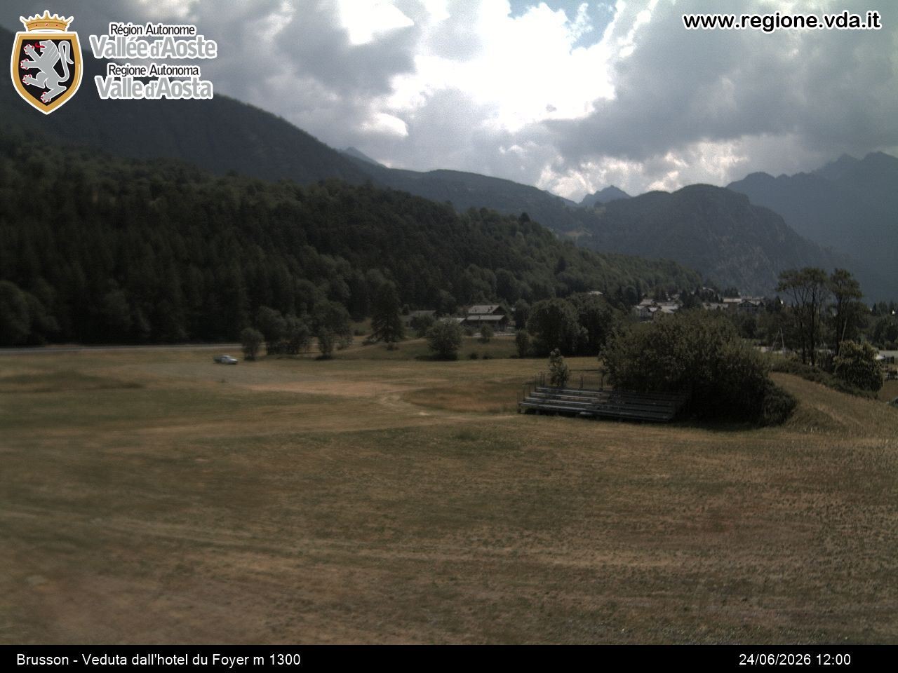 Archiv Foto Webcam Brusson (Aostatal)