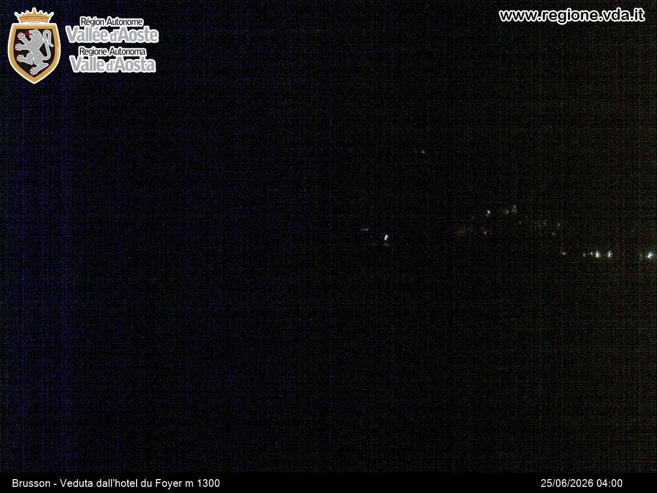 Archiv Foto Webcam Brusson (Aostatal)