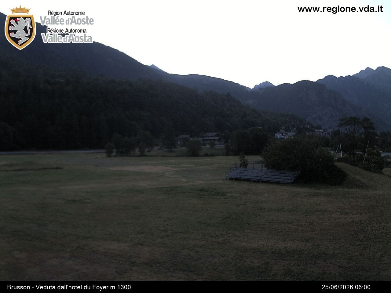 Archiv Foto Webcam Brusson (Aostatal)