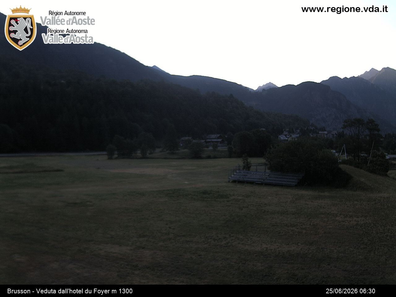 Archiv Foto Webcam Brusson (Aostatal)