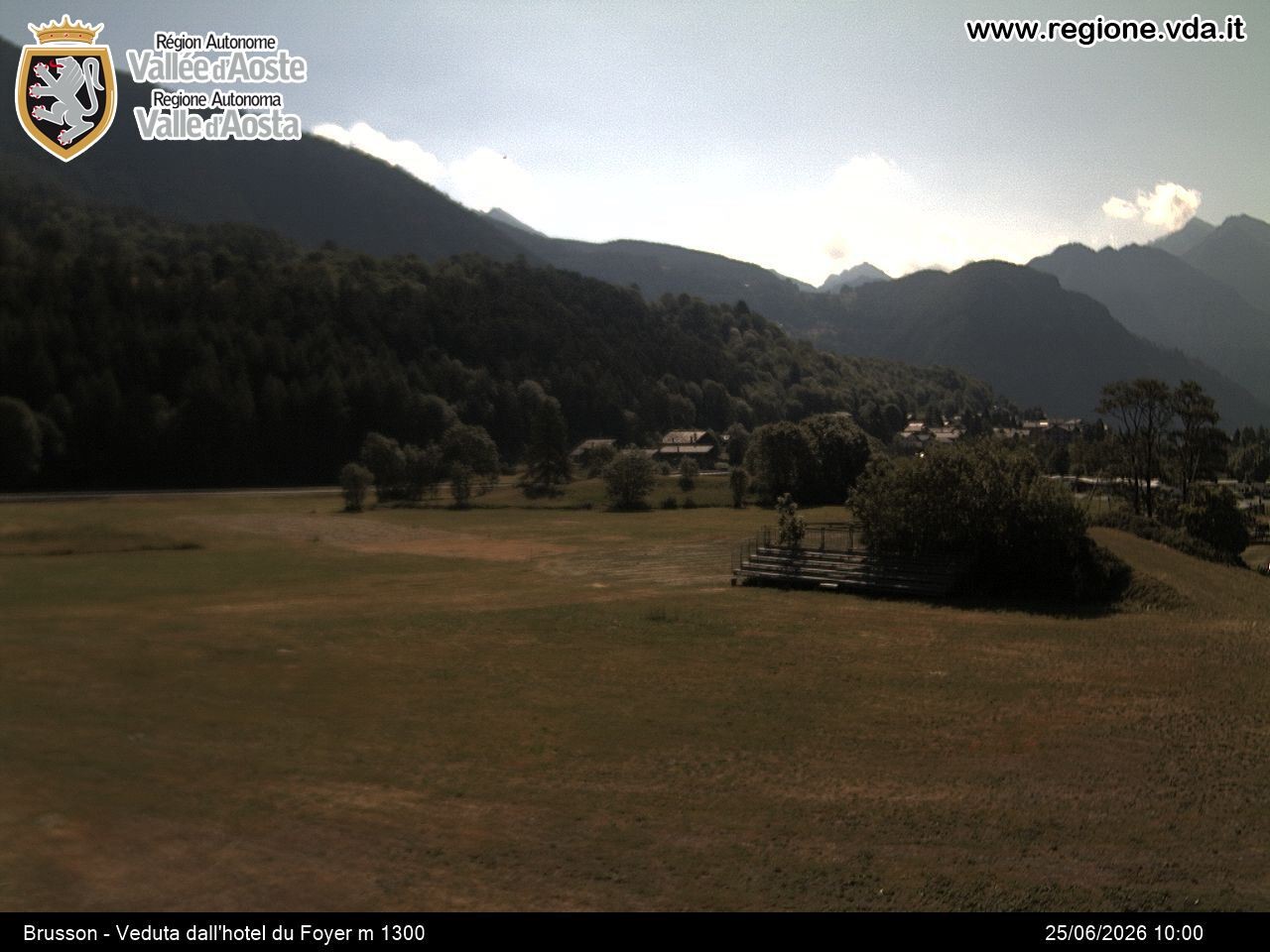 Archiv Foto Webcam Brusson (Aostatal)