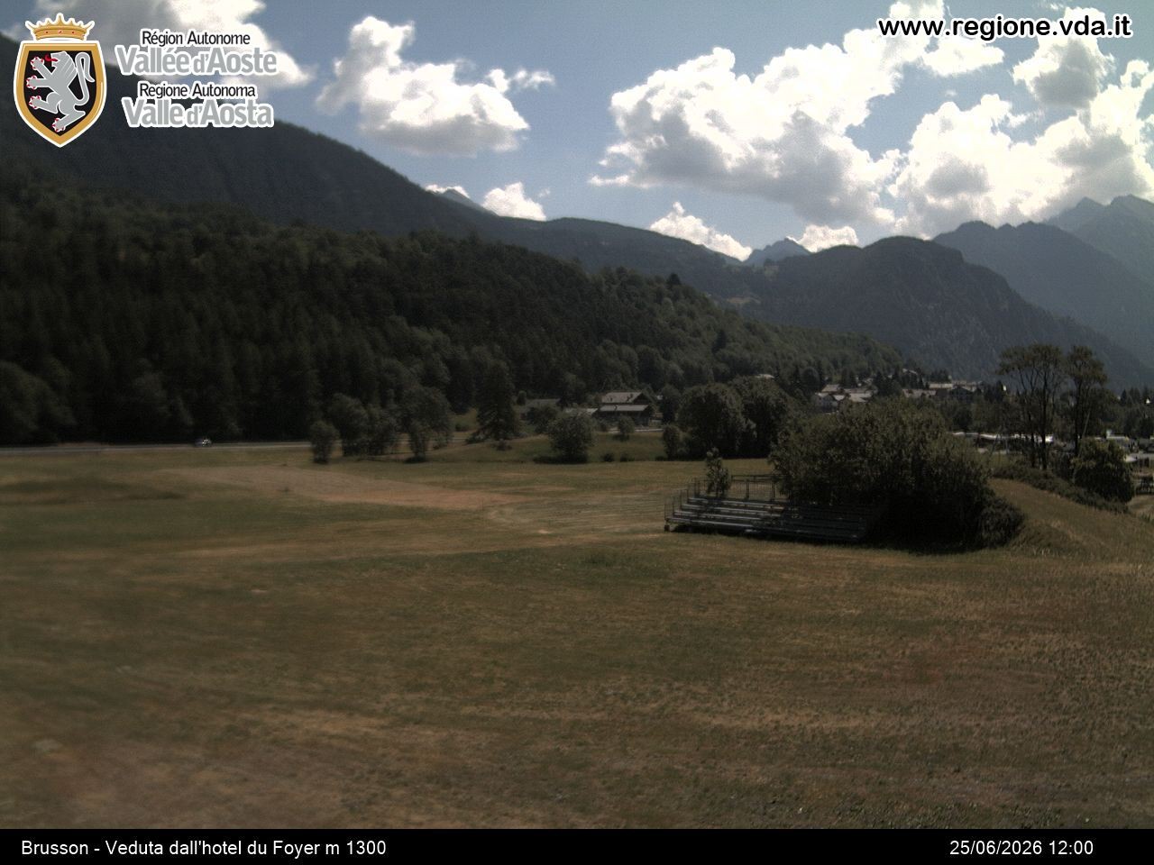 Archiv Foto Webcam Brusson (Aostatal)
