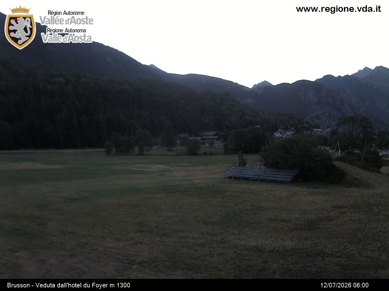 Archived image Webcam Brusson (Valley Aosta)