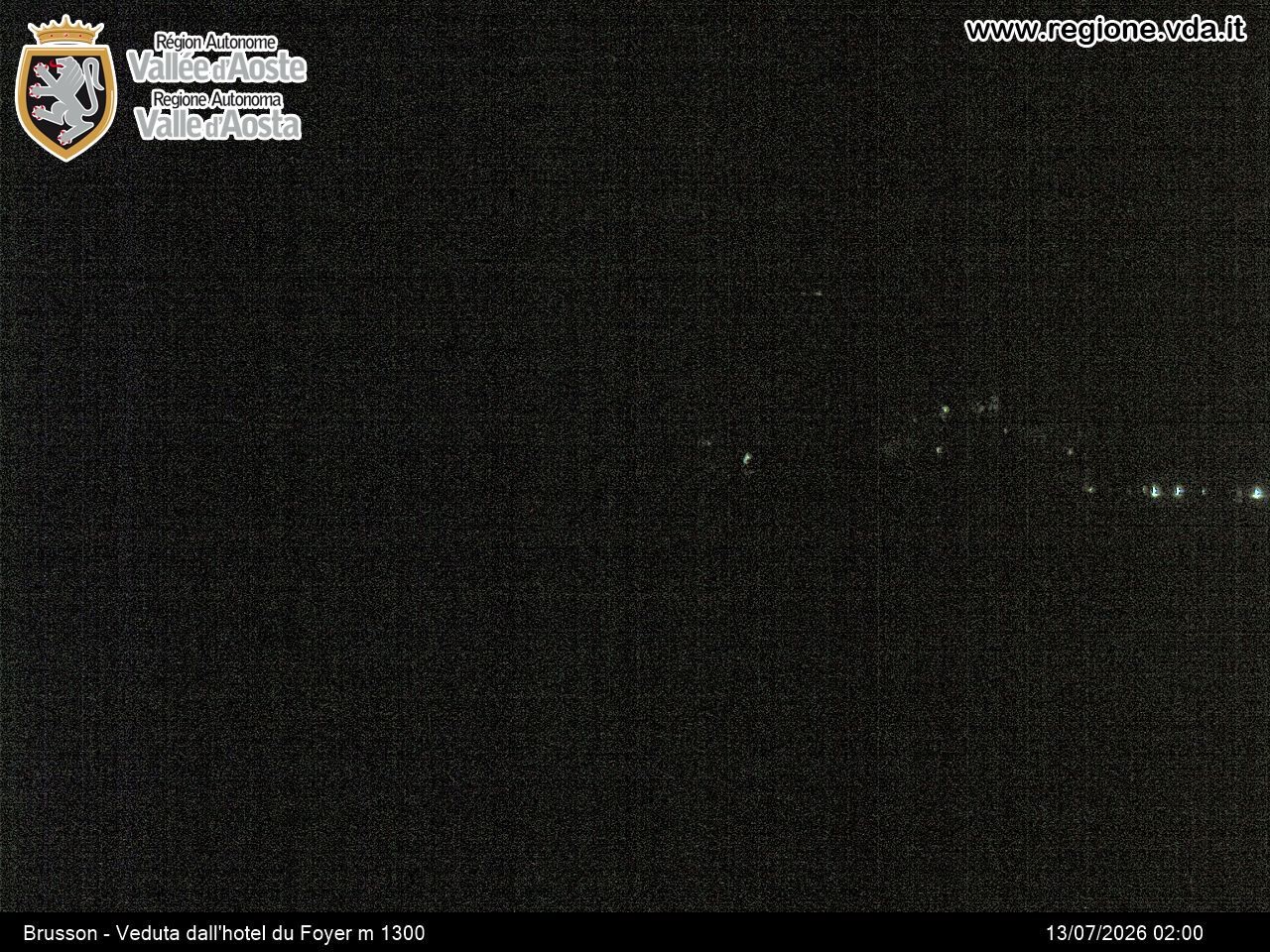 Archiv Foto Webcam Brusson (Aostatal)