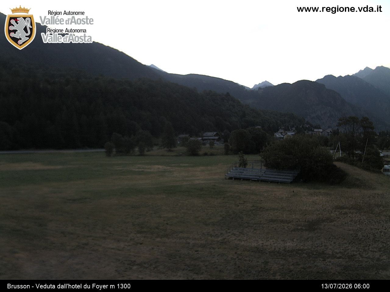 Archiv Foto Webcam Brusson (Aostatal)