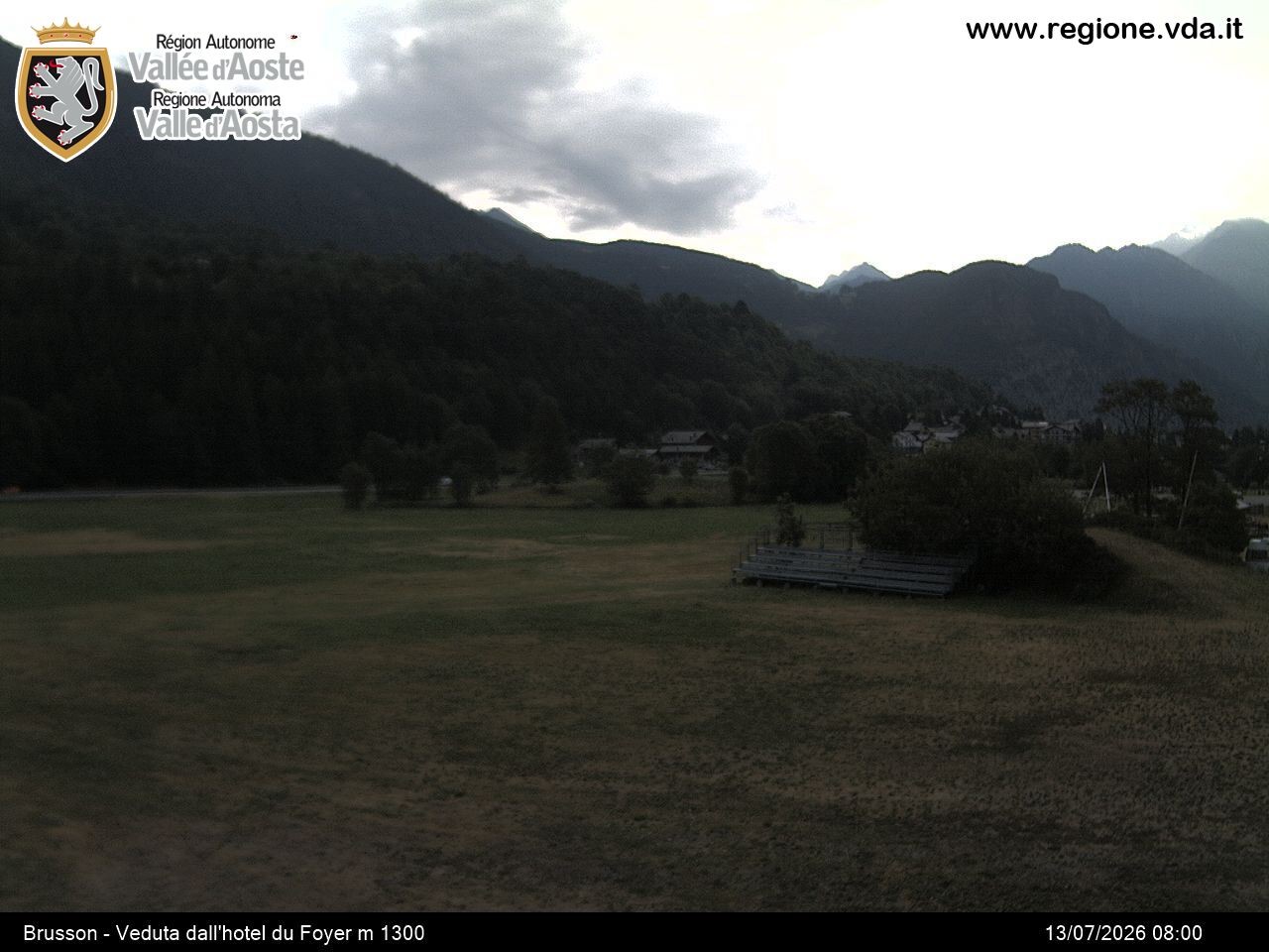 Archiv Foto Webcam Brusson (Aostatal)