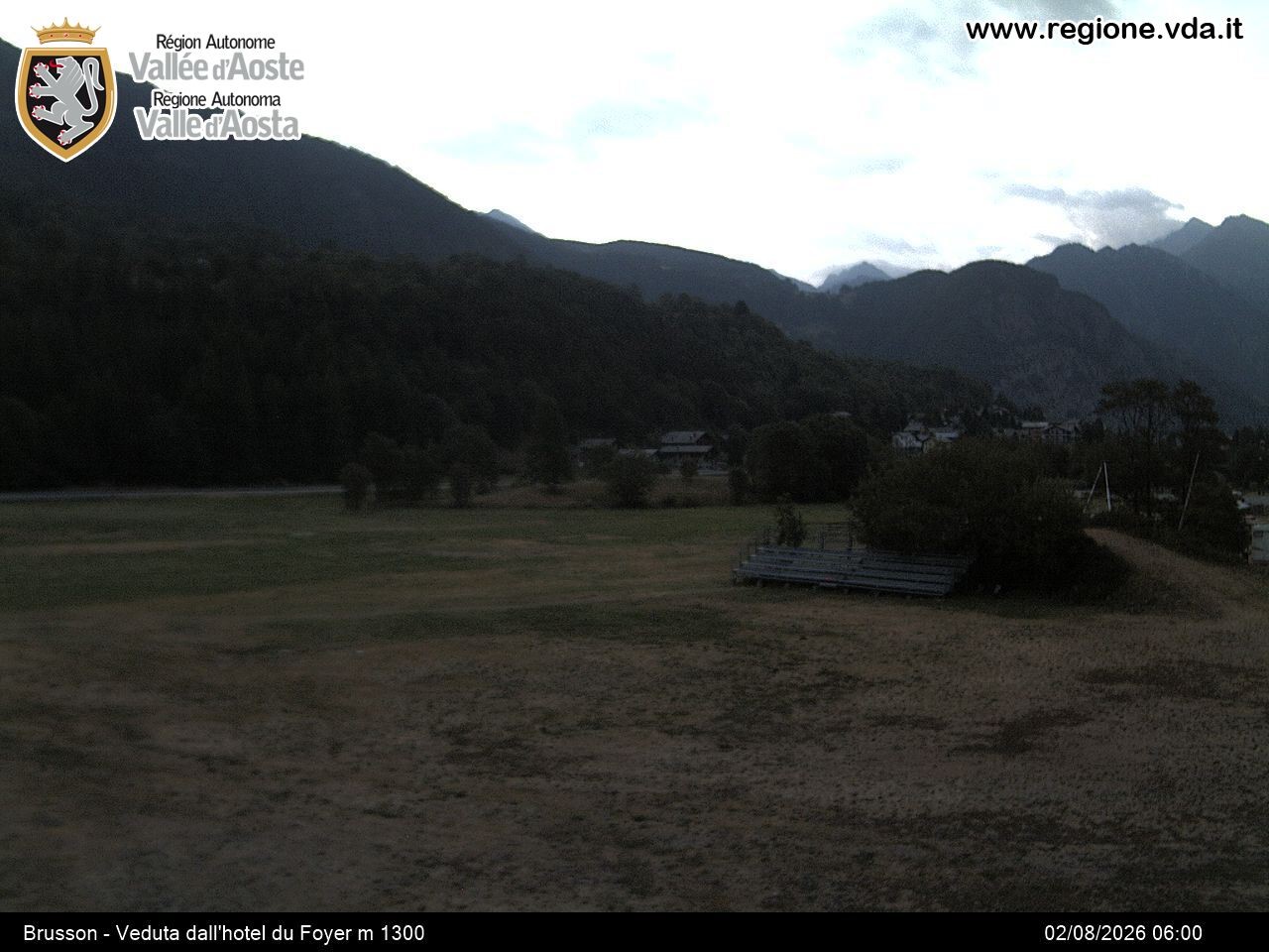 Archiv Foto Webcam Brusson (Aostatal)
